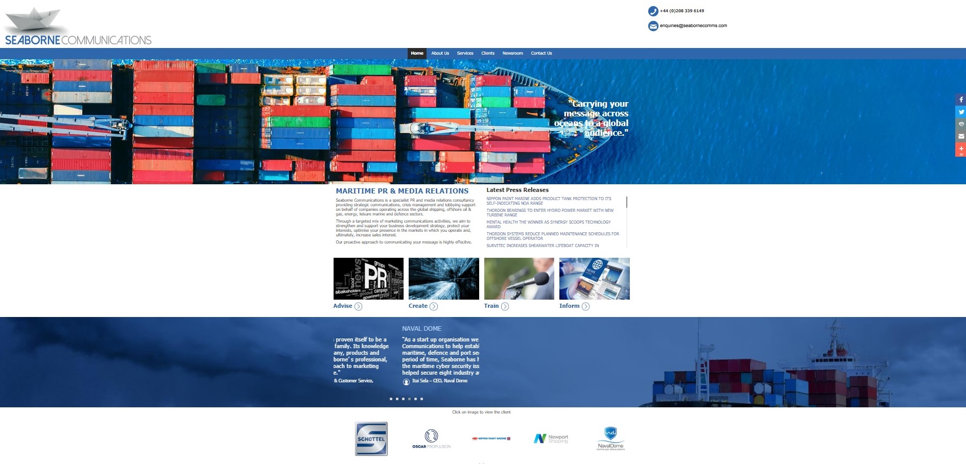 Design Examples | Seaborne Comms